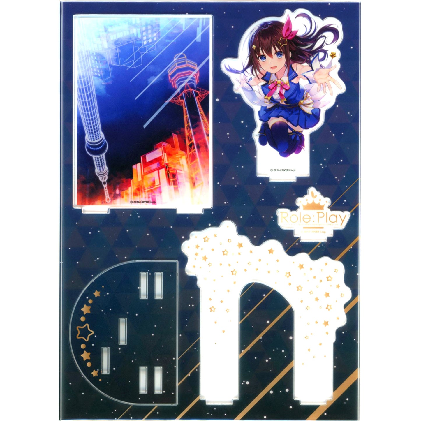Tokino Sora Main Visual Ver. VTuber Hololive Role:Play Acrylic Diorama Tokino Sora Theatrical Cover Live Role:Play [USED]