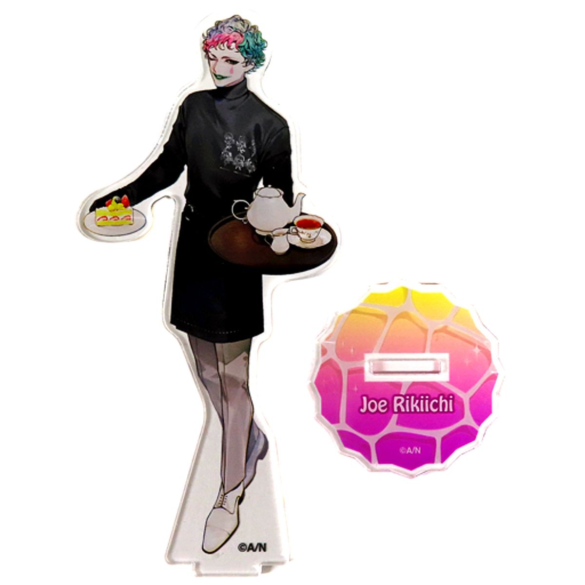 Joe Rikiichi Acrylic Stand Virtual YouTuber Nijisanji NIJISANJI CAFE in SWEETS PARADISE Vol. 7 Enoshima Store Beach House [USED]