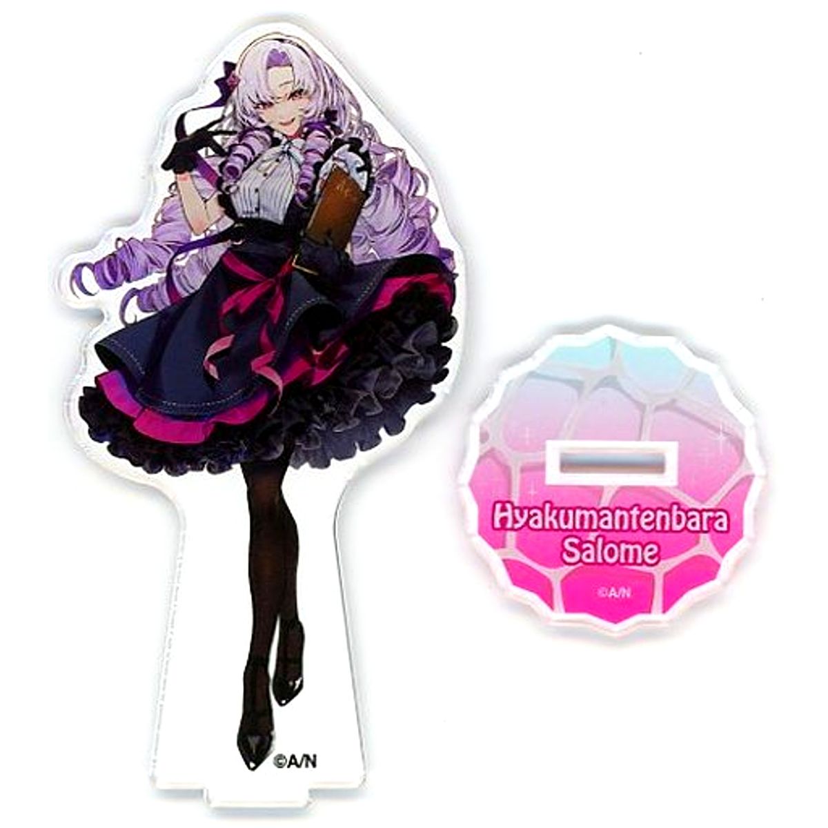 Hyakumantenbara Salome Life-size Acrylic Stand Virtual YouTuber Nijisanji CAFE in SWEETS PARADISE Vol. 7 Enoshima Beach [USED]