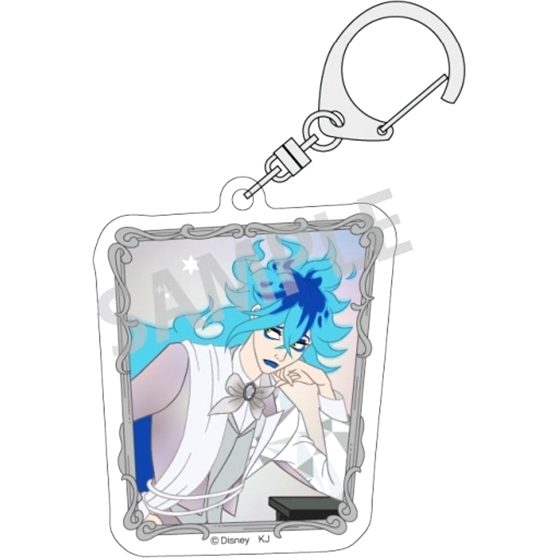 Idia Shroud Disney Twisted Wonderland Trading Acrylic Keychain Vol.2 Disney 100 [USED]