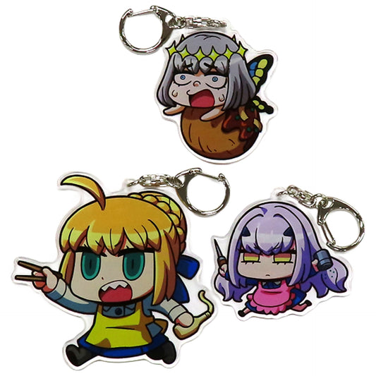 Oberon, etc. Fate/Grand Order Local Illustration Acrylic Charm Set Osaka Winter Party 2022-2023 Limited Charm [USED]