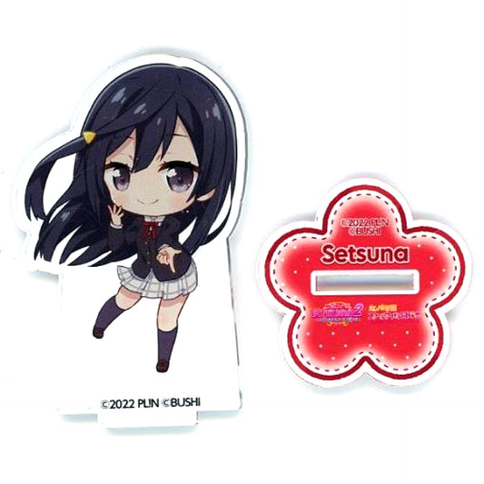 Setsuna Yuki Mini Character Acrylic Stand Nijigasaki High School Idol Club Love Live! School Idol Festival 2 MIRACLE LIVE! [USED]