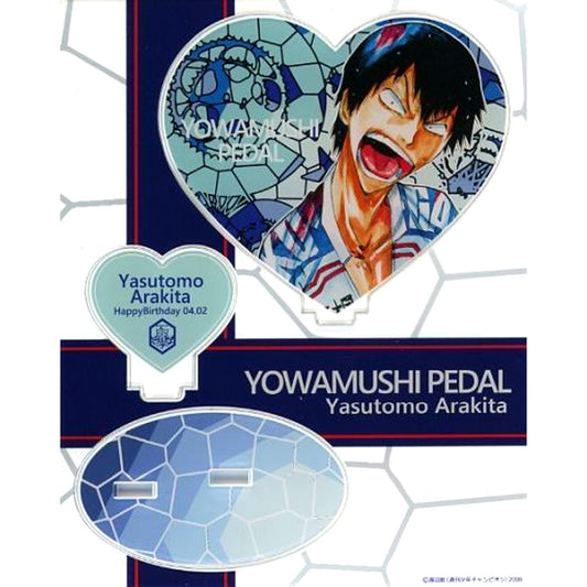 Yasutomo Arakita Stained Glass Style Birthday Acrylic Stand Yowamushi Pedal [USED]