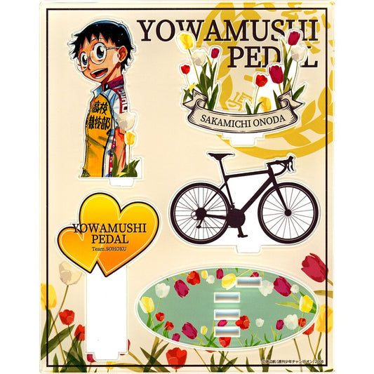 Sakamichi Onoda Large Acrylic Stand Birth Month Flower Ver. Yowamushi Pedal [USED]