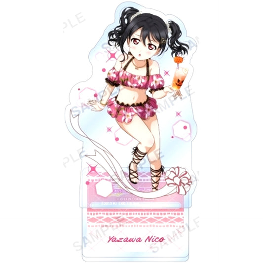 Nico Yazawa Acrylic Stand Mu's Endless Summer Ver. Love Live! School Idol Festival [USED]