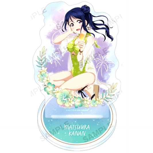 Kanan Matsuura Acrylic Stand Aqours Secret Beach Ver. Love Live! School Idol Festival [USED]