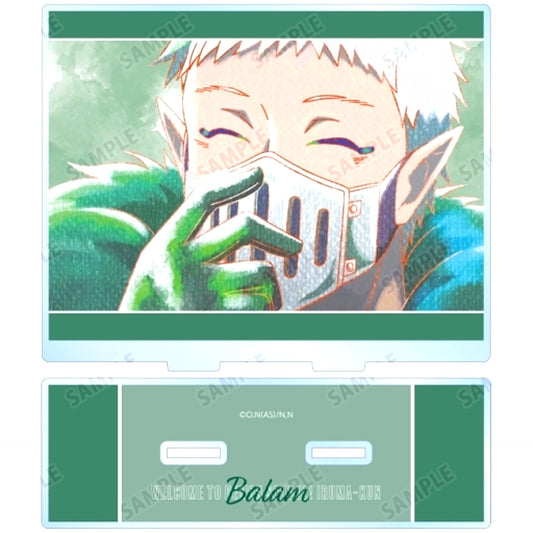 Shichiro Balam Ani-Art aqua label BIG Acrylic Stand Welcome to Demon School! Iruma-kun [USED]