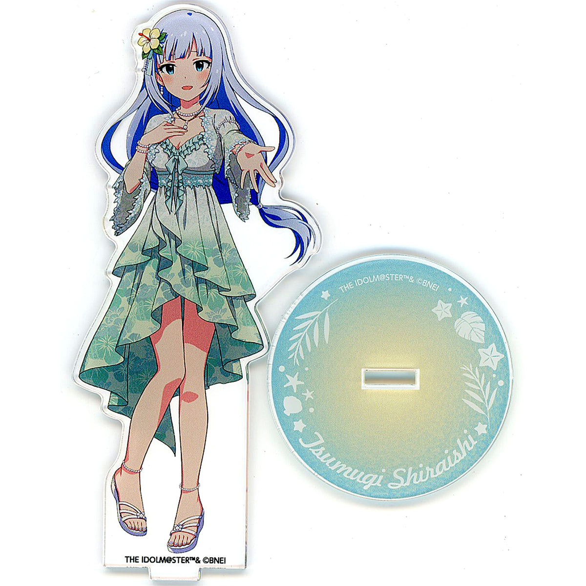 Tsumugi Shiraishi The Idolmaster Million Live x Pasela Resorts Theater Anniversary Days Pasela Limited Illustration Acrylic Stand [USED]