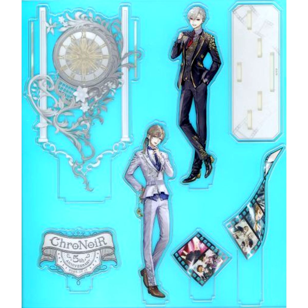 ChroNoiR 5th ANNIVERSARY 3D Aurora Acrylic Stand Virtual YouTuber Nijisanji NIJISANJI ChroNoiR 5th ANNIVERSARY Memorial POPUP Store [USED]