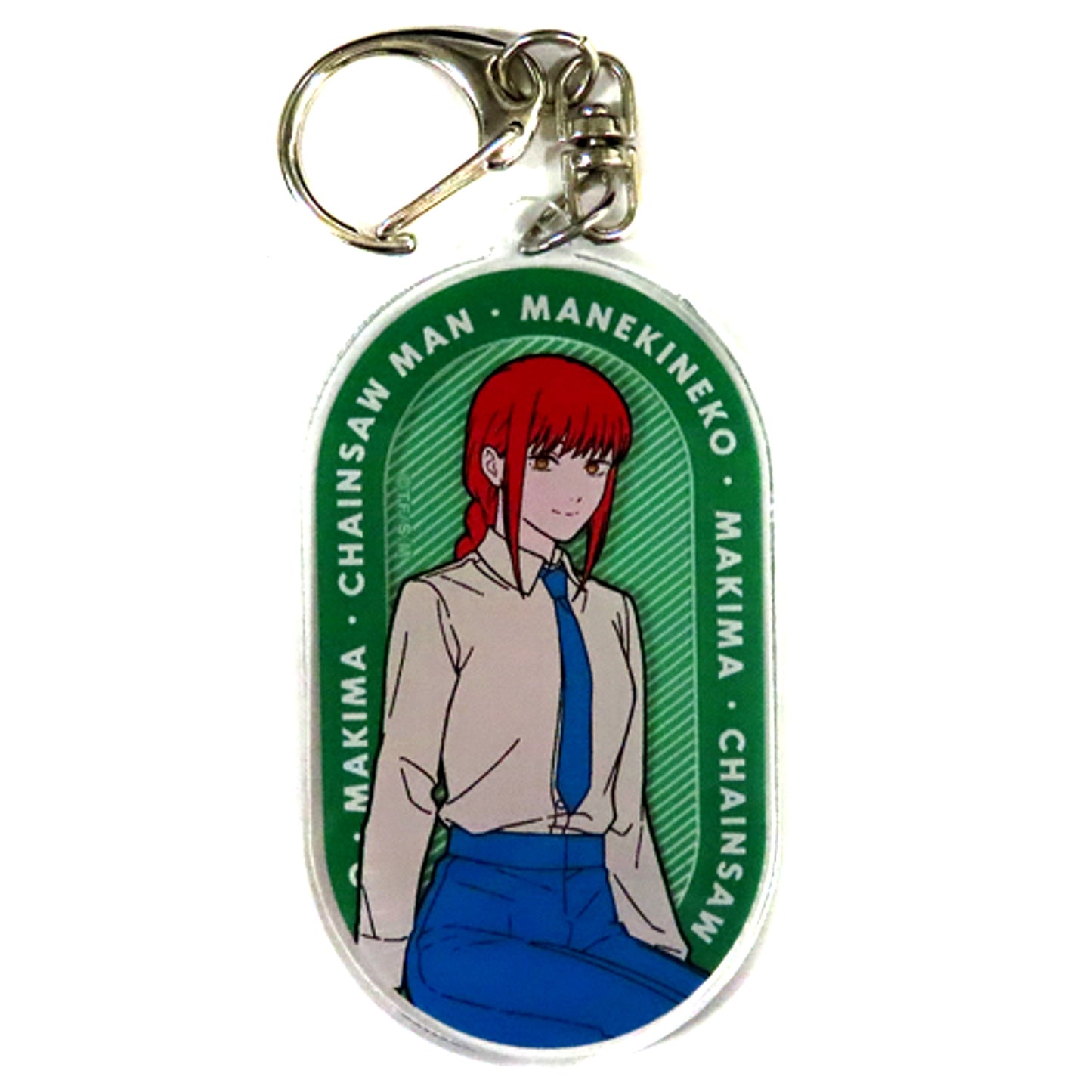 Makima Chainsaw Man x Karaoke Manekineko Trading Acrylic Keychain [USED]