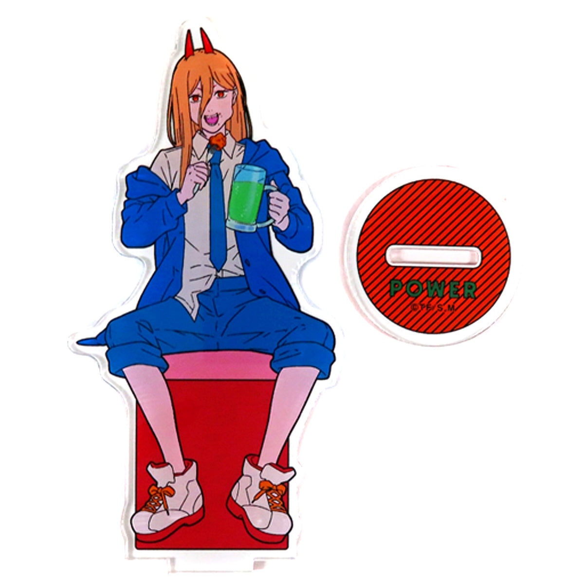 Power Chainsaw Man x Karaoke Manekineko Acrylic Stand [USED]