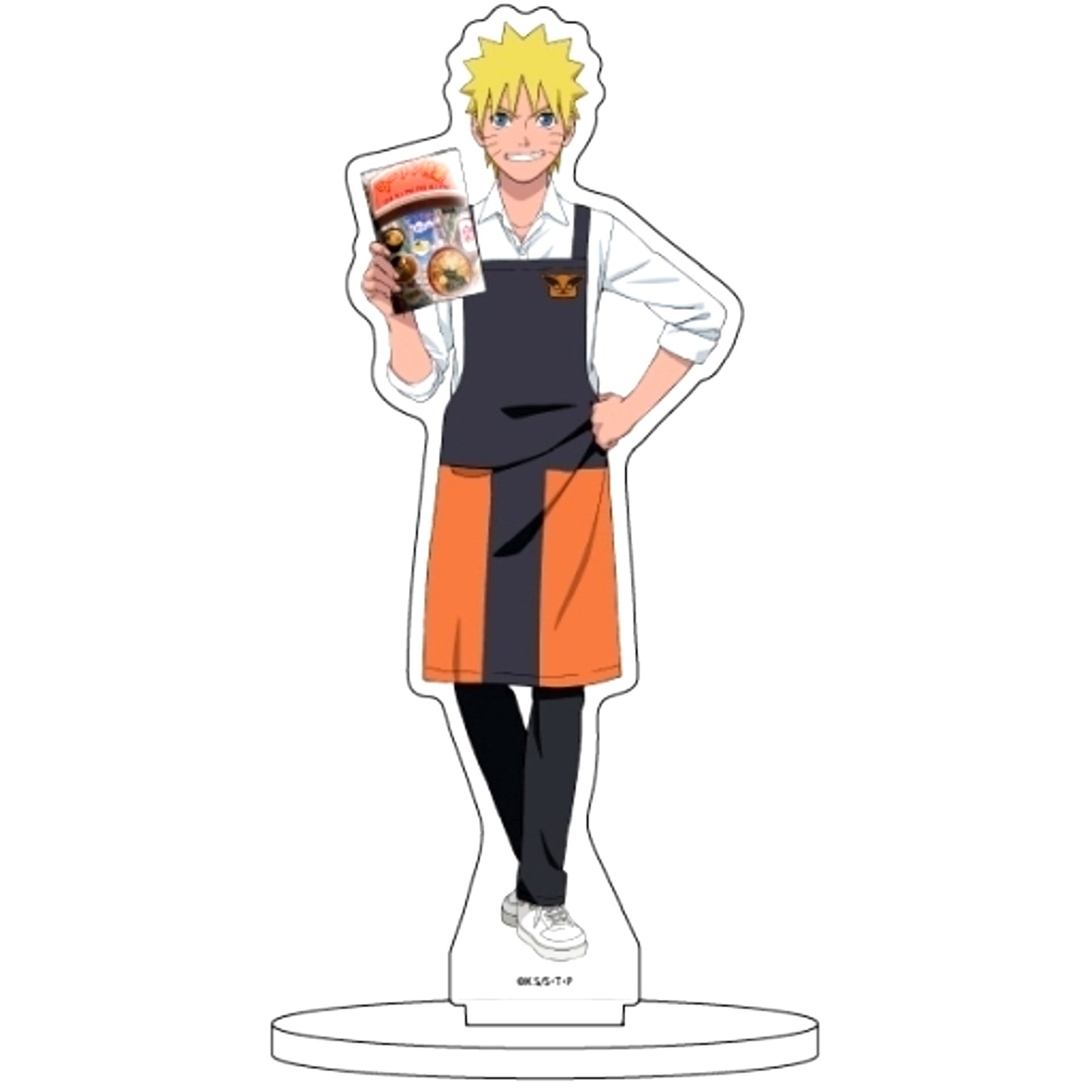 Naruto Uzumaki 56. Bookstore Clerk Ver. Illustration Naruto & Boruto Character Acrylic Figure [USED]