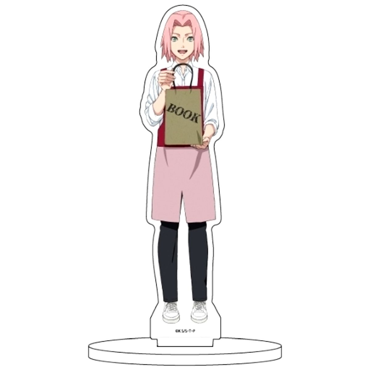 Sakura Haruno No. 58 Naruto & Boruto Bookseller Ver. Illustration Acrylic Figure [USED]