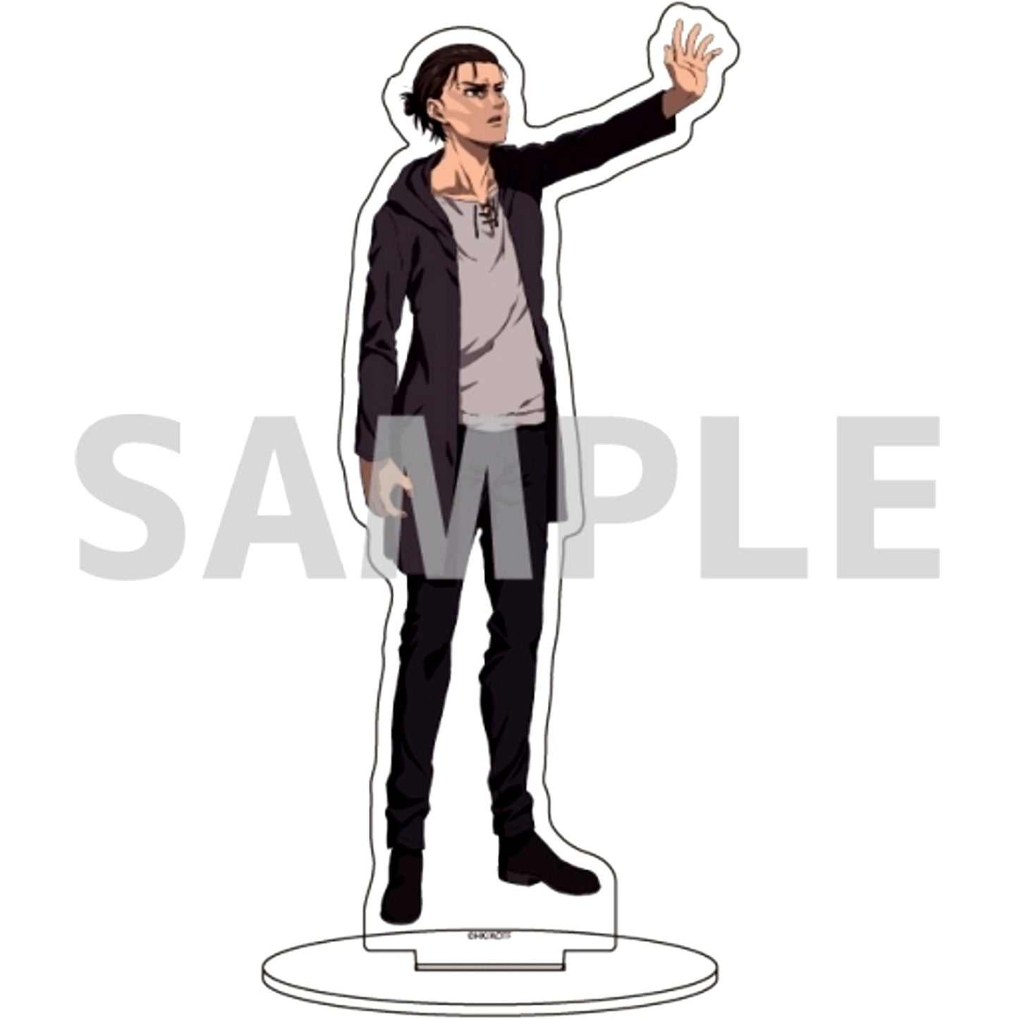 27 Eren Yeager Sunny Break ver. Attack on Titan Drawn Illustration Chara Acrylic Figure [USED]