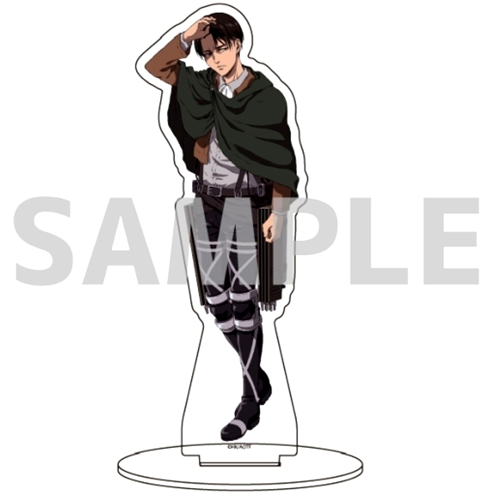29 Levi Ackerman Sunny Break ver. Attack on Titan Drawn Illustration Chara Acrylic Figure [USED]