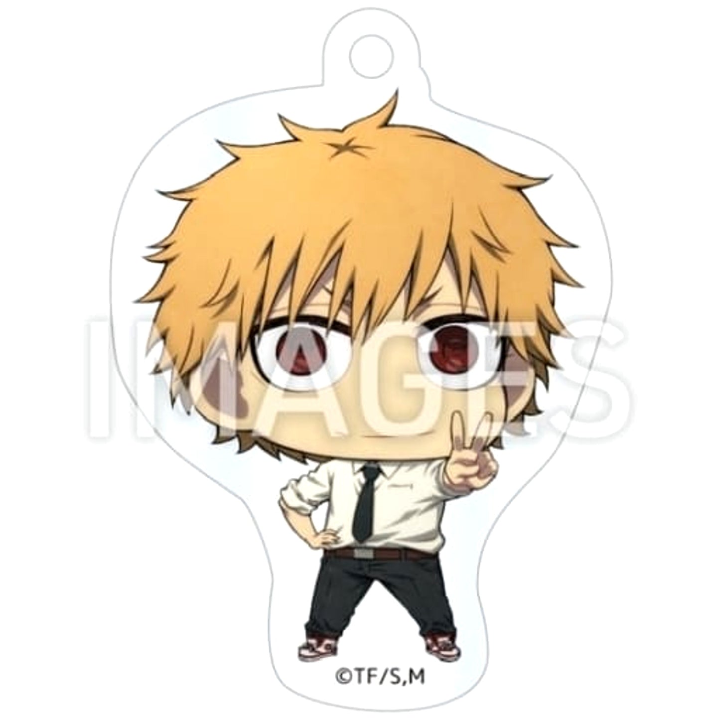 Denji Chainsaw Man Acrylic Keychain Illust. Yupon [USED]