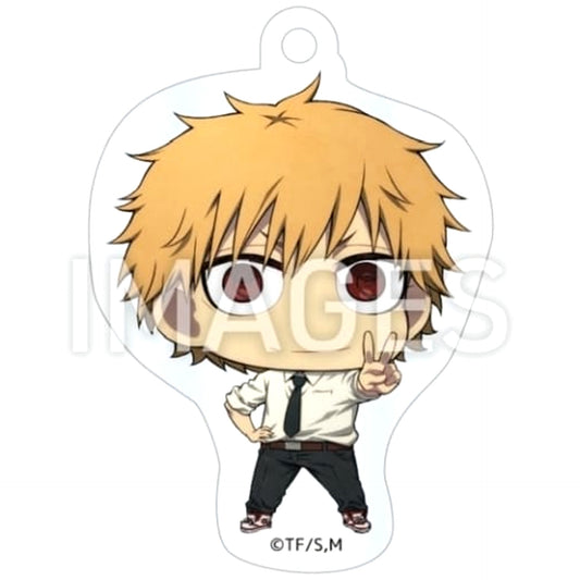 Denji Chainsaw Man Acrylic Keychain Illust. Yupon [USED]