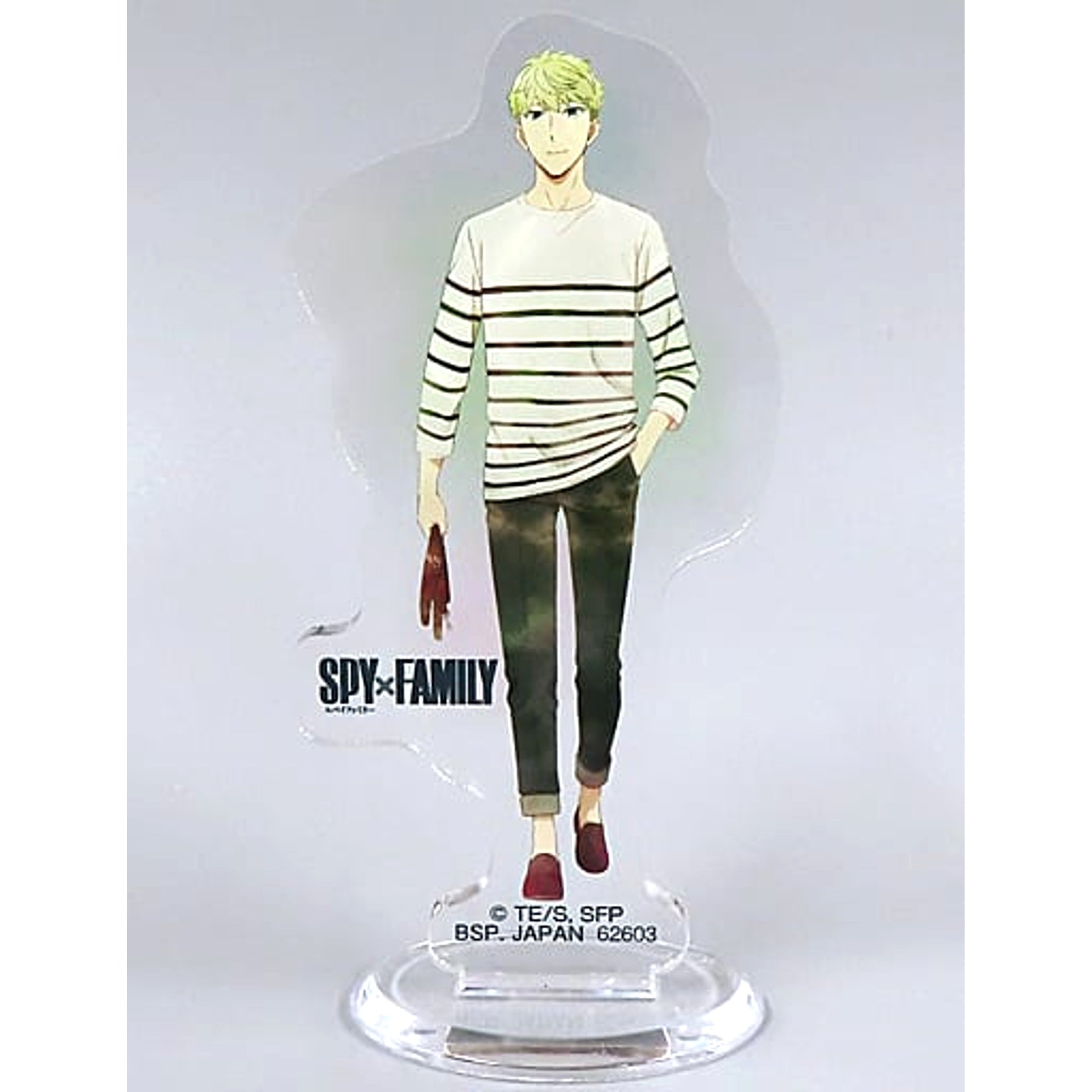 SPY x FAMILY Loid Forger Ichiban Kuji You Made My Day Acrylic Stand Prize F Acrylic Stands [USED]