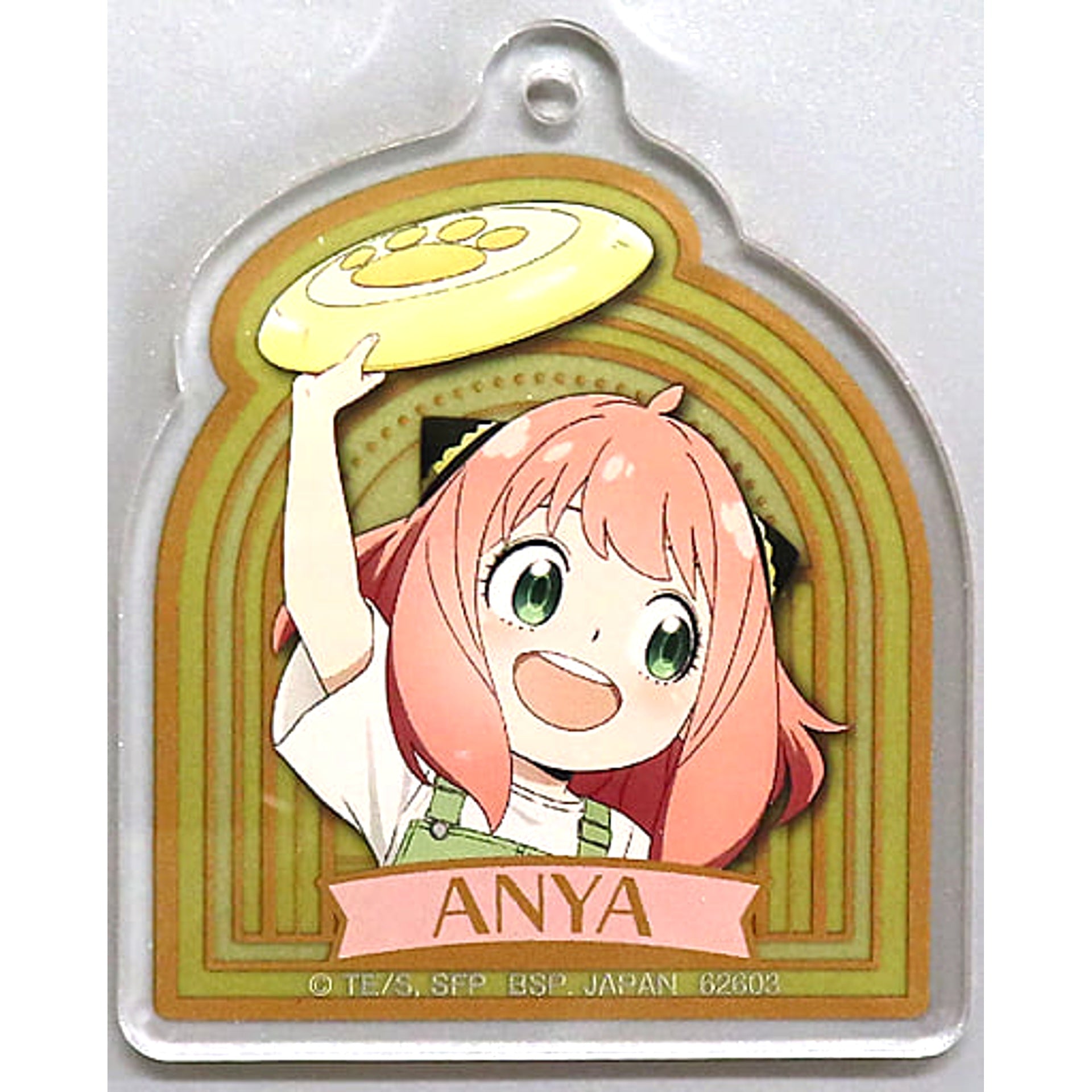 SPY x FAMILY Anya Forger Plain Clothes Ichiban Kuji You Made My Day Acrylic Charms Prize H [USED]