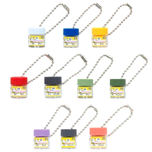 Set of 10 Gundam Color Miniature Swing Collection [USED]
