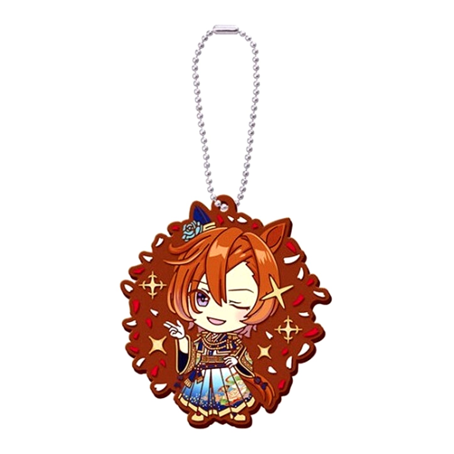 T.M. Opera O Umamusume Pretty Derby Capsule Rubber Mascot Gorgeous! [USED]
