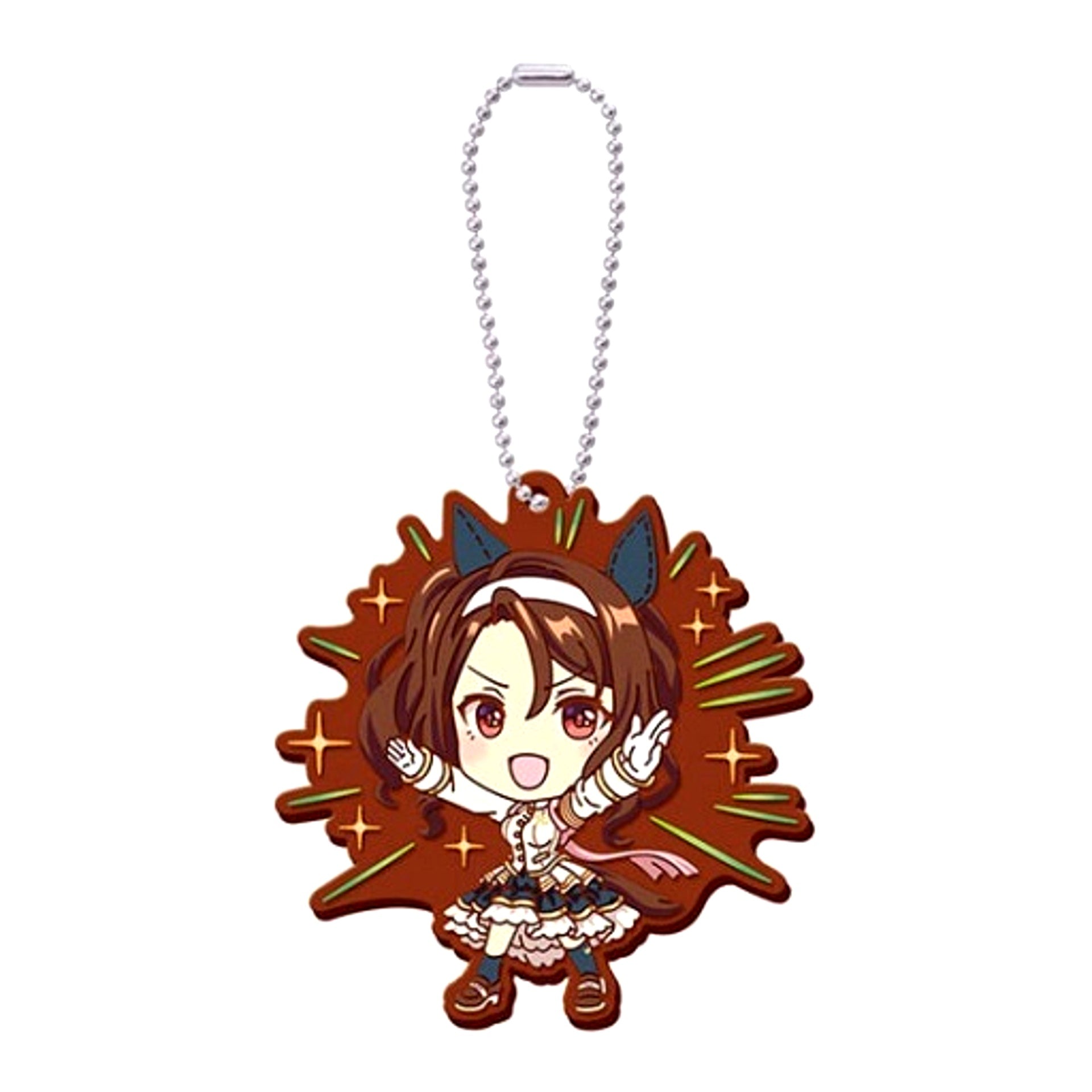 King Halo Umamusume Pretty Derby Capsule Rubber Mascot Gorgeous! [USED]