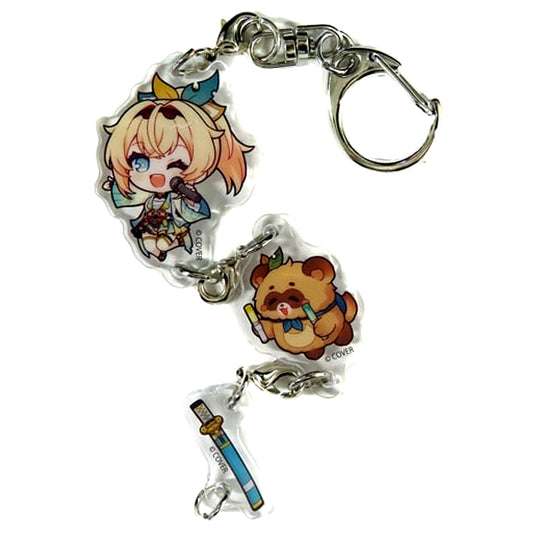Kazama Iroha hololive 3-Link Acrylic Keychain 1st Anniversary [USED]