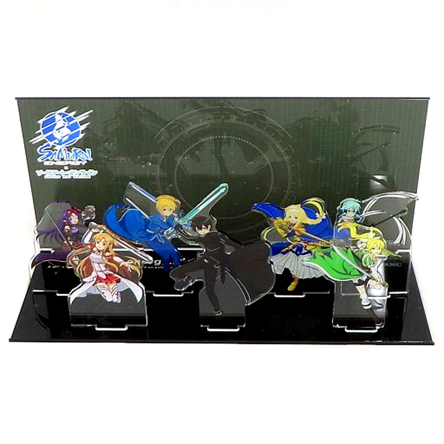 Group Sword Art Online Acrylic Diorama Stand SAMURAI ENERGY x Sword Art Online QR Code Campaign B Prize [USED]