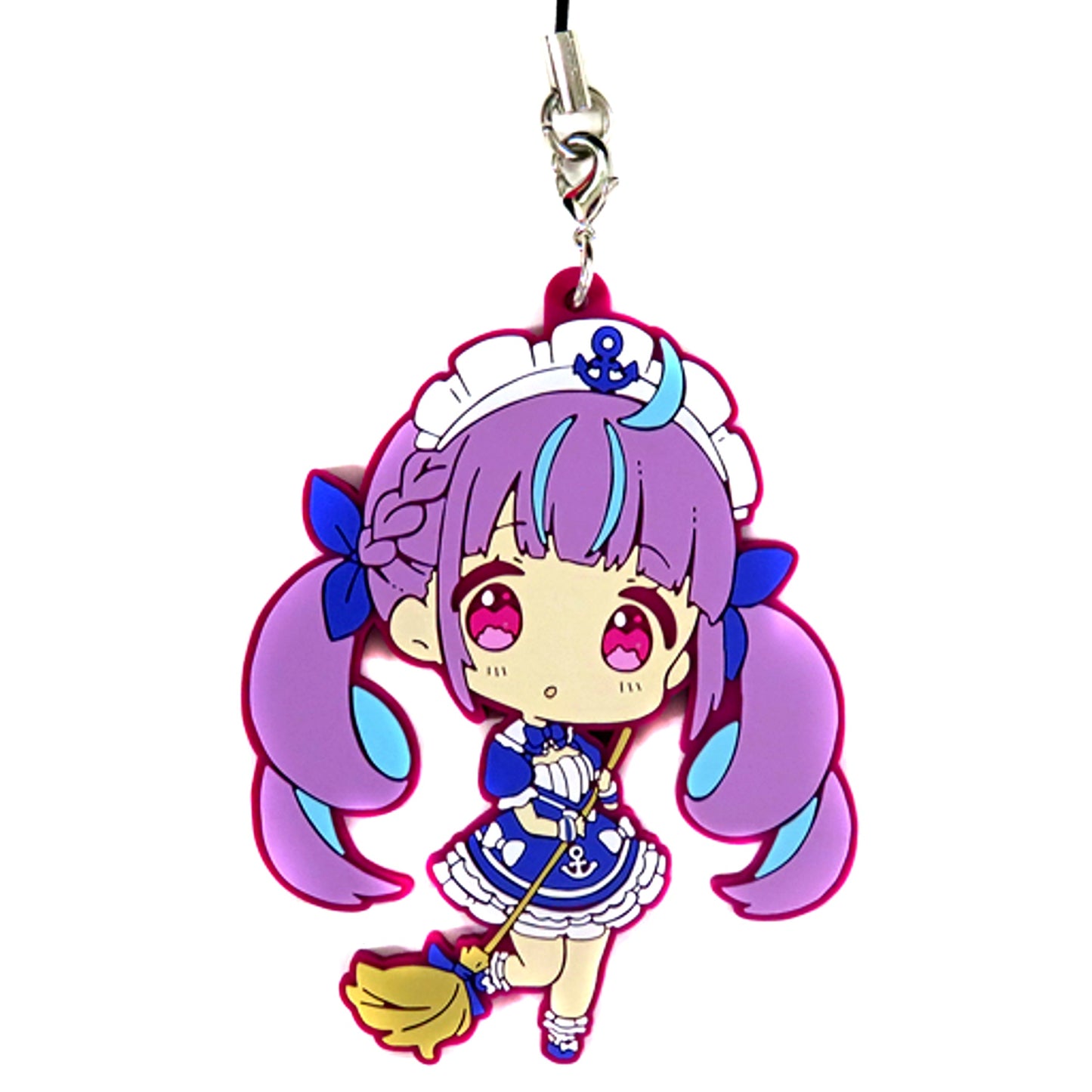 Minato Aqua Hololive Random Rubber Strap Initial Outfit Minato Aqua Birthday Celebration 2022 [USED]