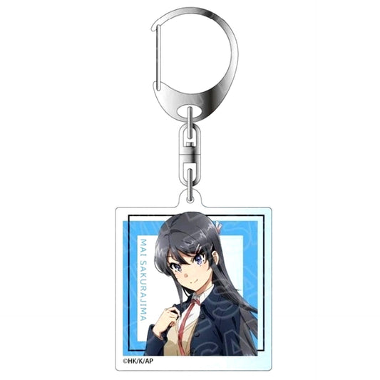 Mai Sakurajima Rascal Does Not Dream of a Sister Venturing Out Acrylic Keychain Anime Movie Release Commemoration Store in Gamers [USED]