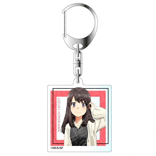Uzuki Hirokawa Rascal Does Not Dream of a Sister Venturing Out Acrylic Keychain Anime Movie Release Commemoration Store in Gamers [USED]
