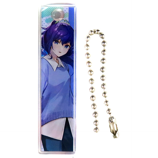 Hatsune Miku: Colorful Stage! Mafuyu Asahina Acrylic Stick Keychain Collection C 3rd Anniversary Thanksgiving Limited Keychains [USED]