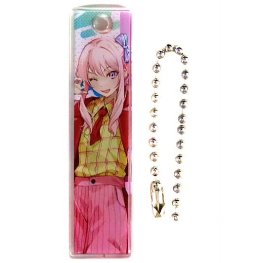 Hatsune Miku: Colorful Stage! Mizuki Akatsukiyama Acrylic Stick Keychain Collection C 3rd Anniversary Thanksgiving Limited Keychains [USED]
