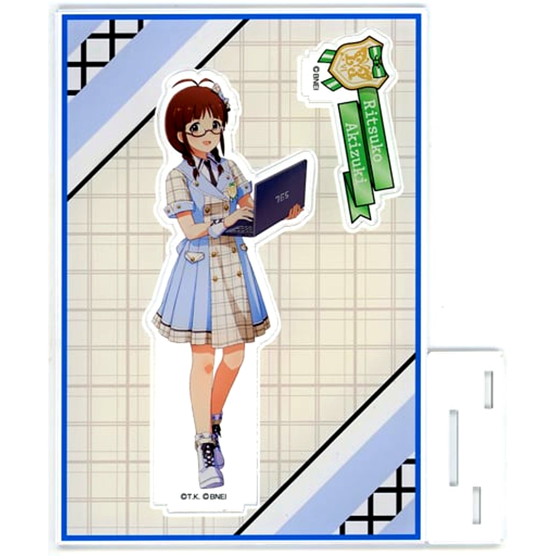 Ritsuko Akizuki The Idolmaster Million Live! Acrylic Stand Future Signature ver. [USED]