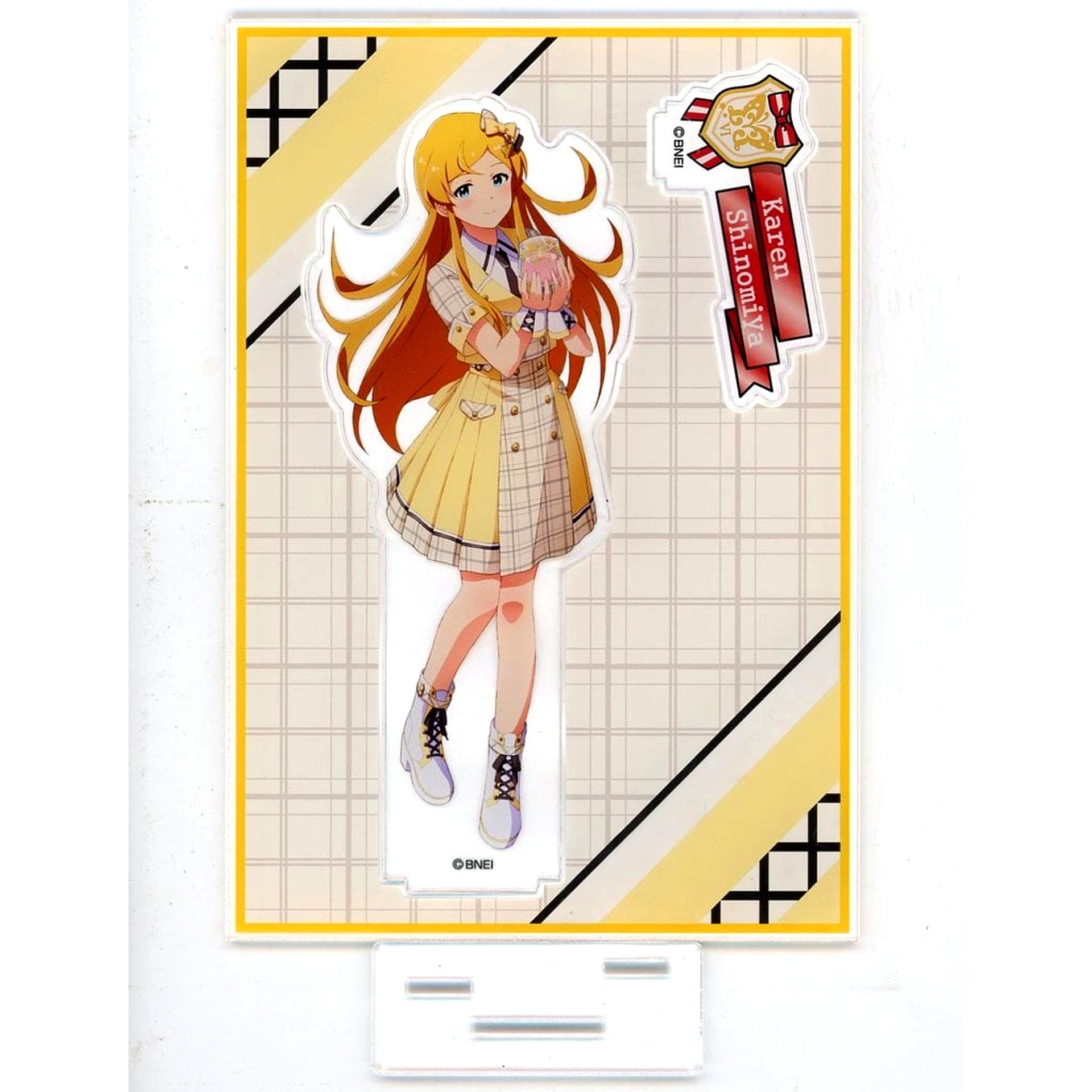 Karen Shinomiya The Idolmaster Million Live! Acrylic Stand Future Signature ver. [USED]