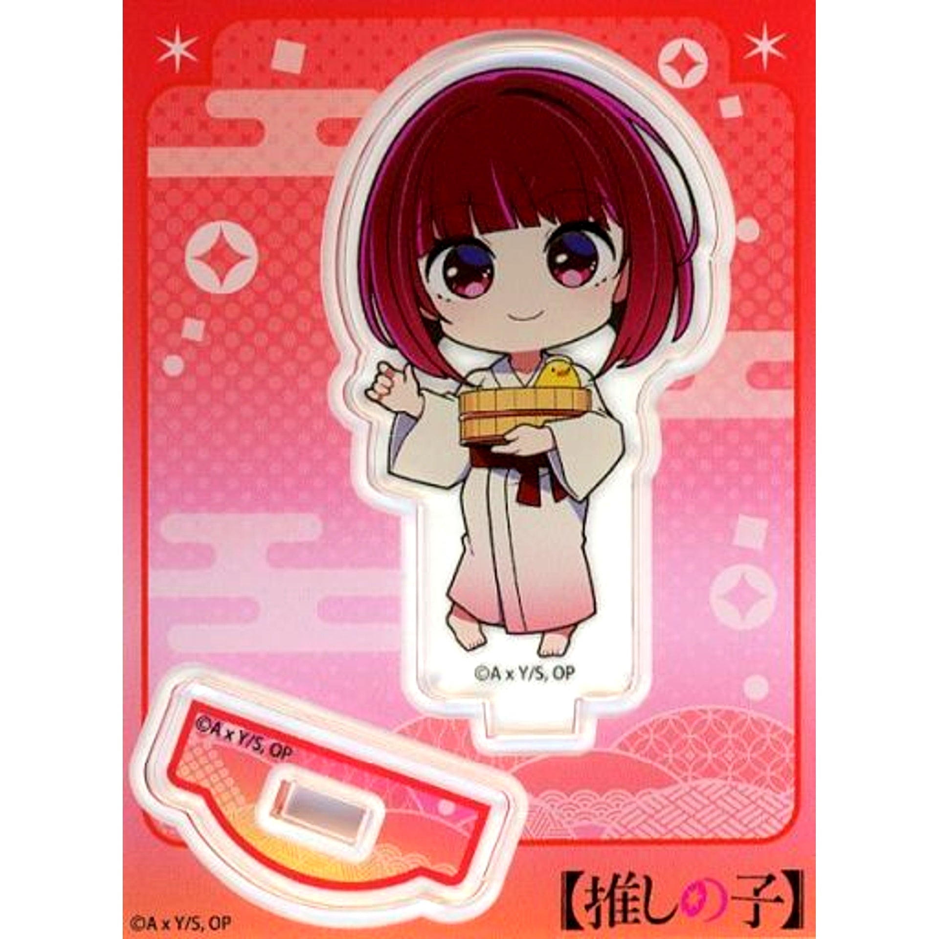Kana Arima Oshi no Ko x Gokurakuyu RAKU SPA Gokuraku Oshi no Yumeguri Bath Ver. Trading Mini Acrylic Stand [USED]