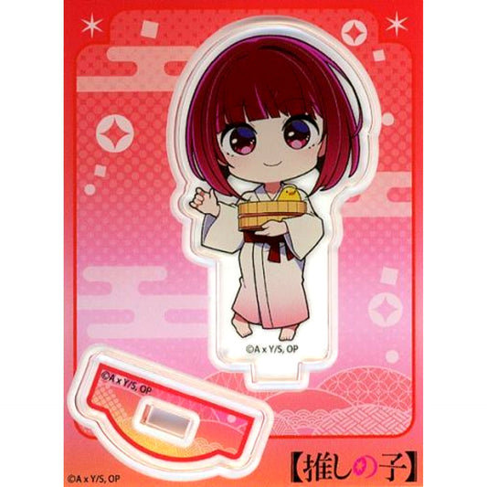Kana Arima Oshi no Ko x Gokurakuyu RAKU SPA Gokuraku Oshi no Yumeguri Bath Ver. Trading Mini Acrylic Stand [USED]