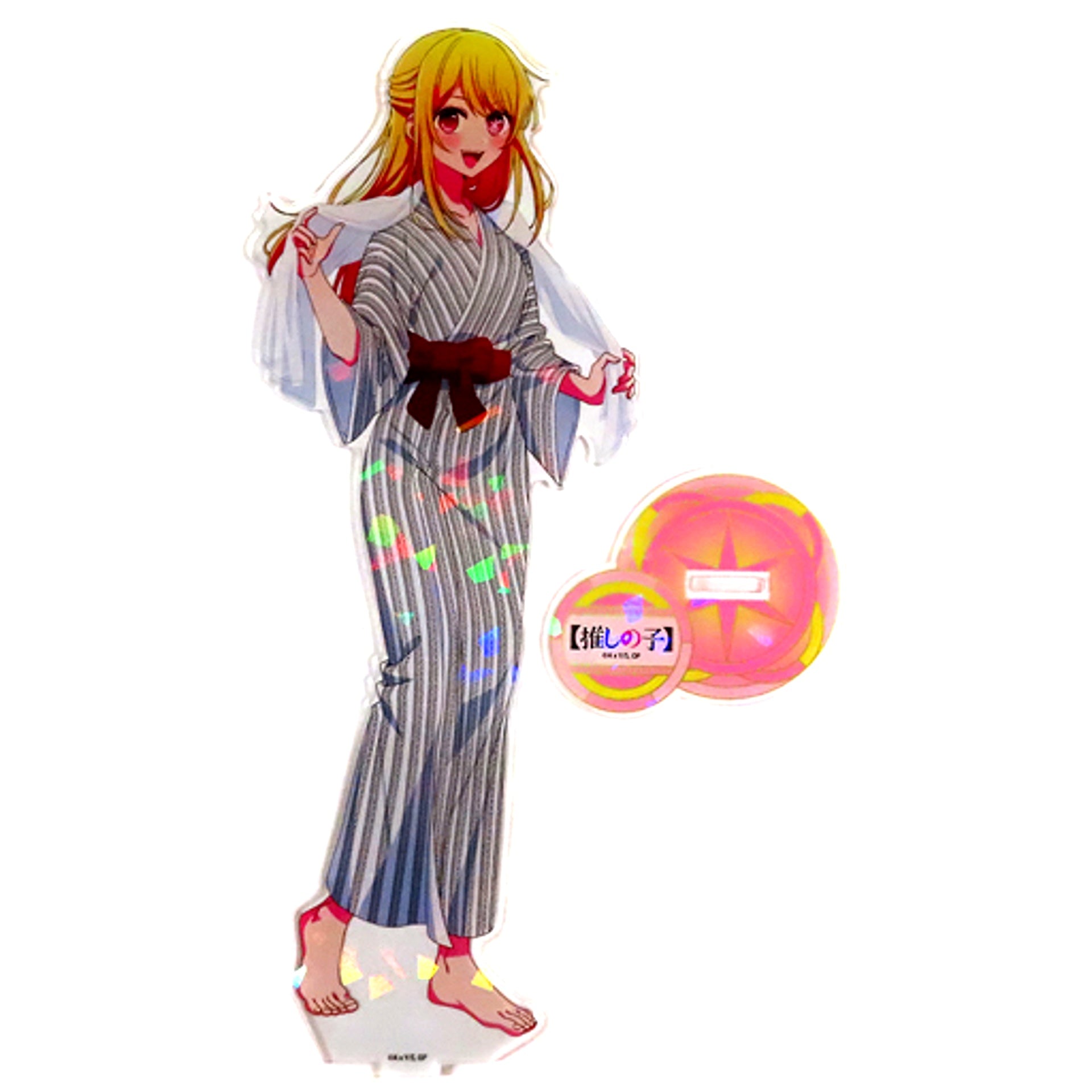 Ruby Bath Ver. BIG Holo Acrylic Stand Bath Ver. Oshi no Ko x Gokurakuyu RAKU SPA Gokuraku Oshi no Yu Meguri Mail Order Limited [USED]