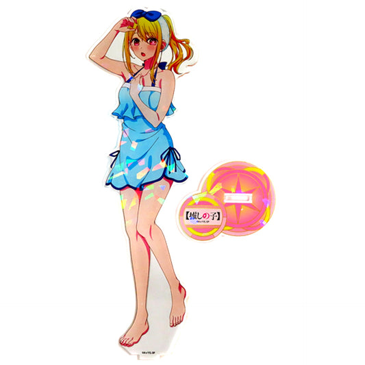 Ruby Sauna Ver. BIG Holo Acrylic Stand Bath Ver. Oshi no Ko x Gokurakuyu RAKU SPA Gokuraku Oshi no Yu Meguri Mail Order Limited [USED]