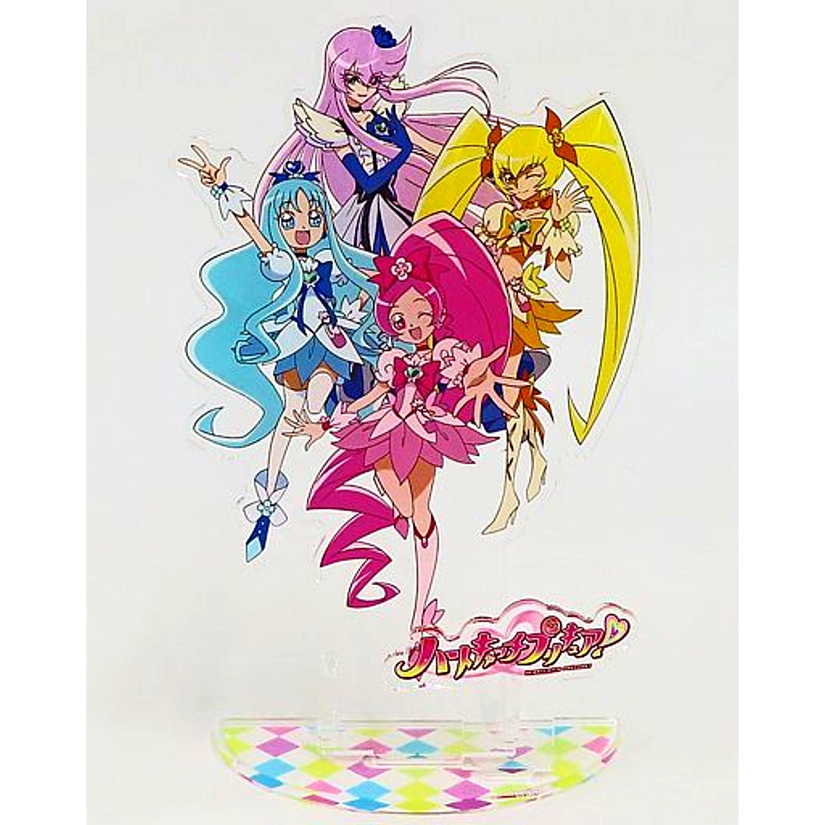 All Characters Heartcatch Precure! Pretty Pick Up Acrylic Stand Pretty Store Limited [USED]
