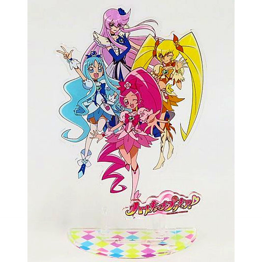 All Characters Heartcatch Precure! Pretty Pick Up Acrylic Stand Pretty Store Limited [USED]
