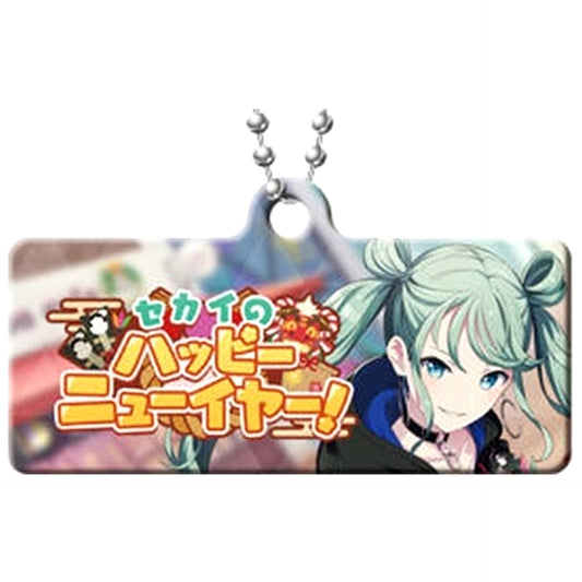 Hatsune Miku: Colorful Stage! SEKAI's Happy New Year! Capsule Metal Banner Keychain Collection Vol.2 Keychains [USED]