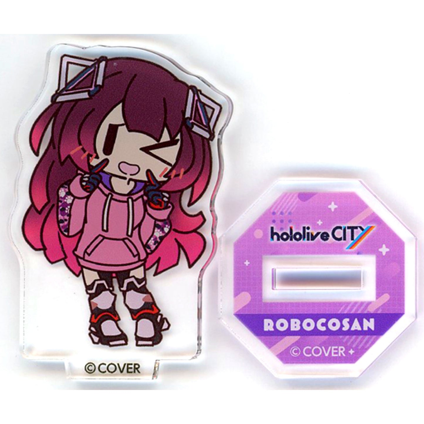 Robocosan Single Item Mini Acrylic Stand Virtual YouTuber Hololive CITY ATTRACTIONS [USED]