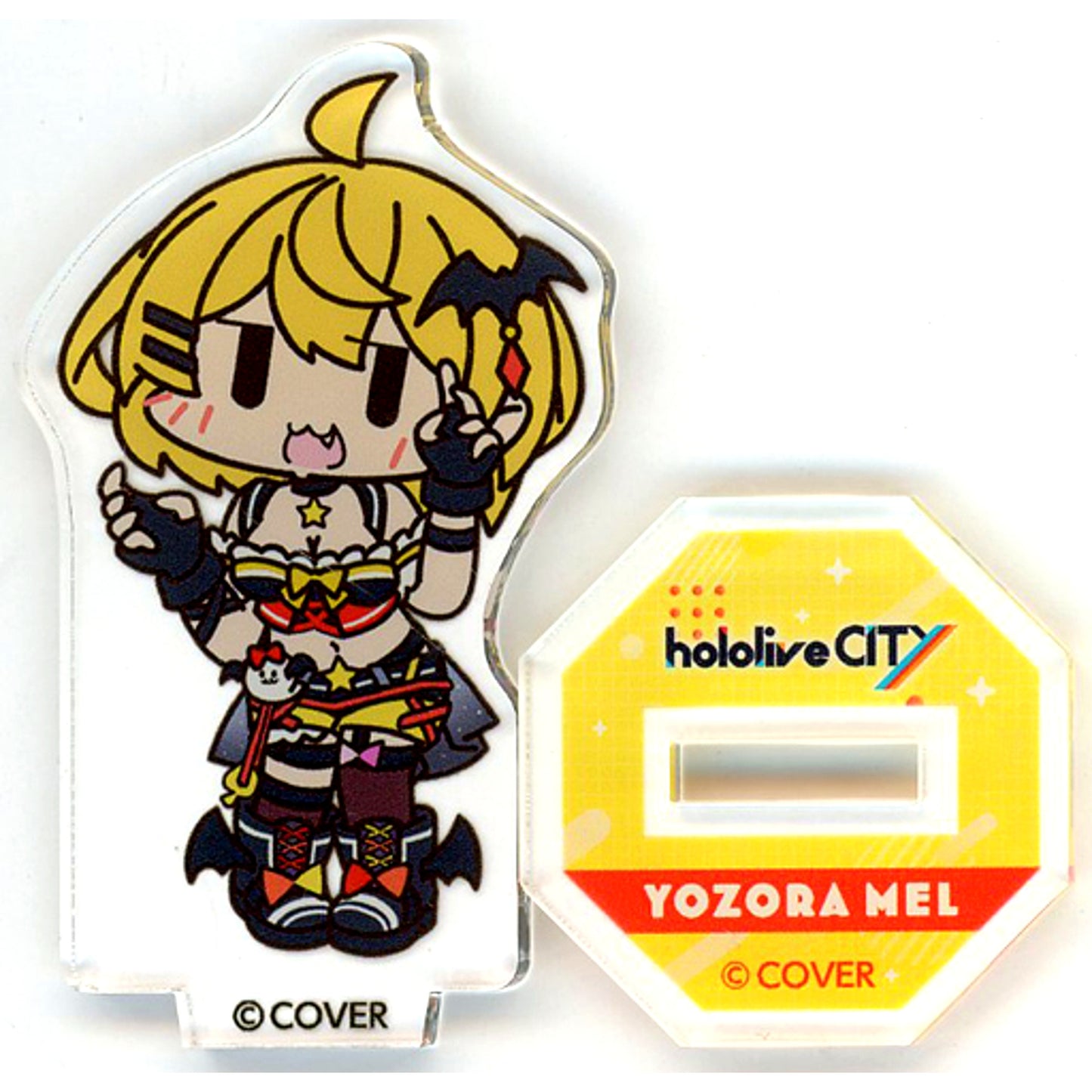 Yozora Mel Mini Acrylic Stand Virtual YouTuber hololive hololiveCITY ATTRACTIONS Single Item [USED]