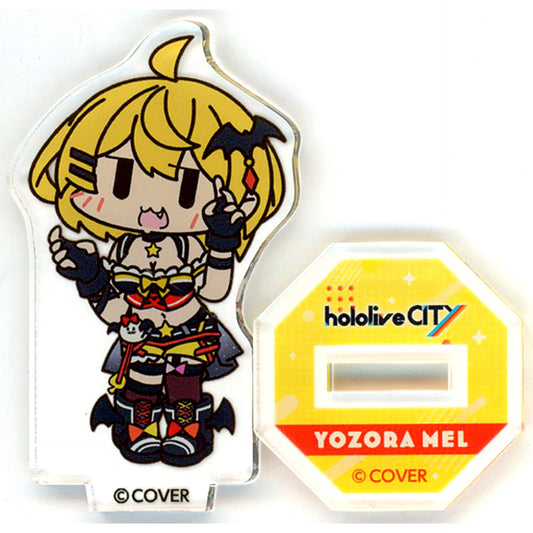 Yozora Mel Mini Acrylic Stand Virtual YouTuber hololive hololiveCITY ATTRACTIONS Single Item [USED]