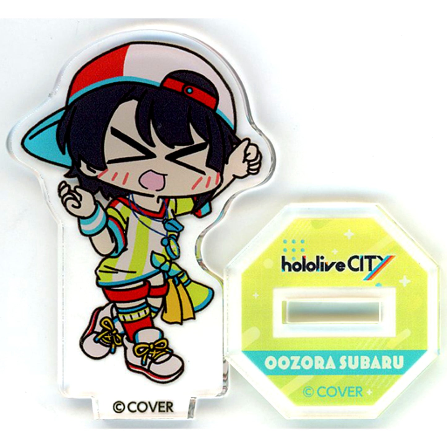 Oozora Subaru Single Item Mini Acrylic Stand Virtual YouTuber Hololive CITY ATTRACTIONS [USED]