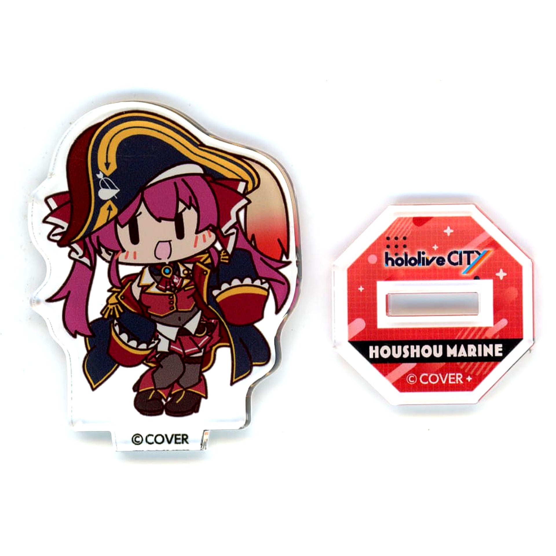 hololive Houshou Marine Mini Acrylic Stand Single Item hololiveCITY ATTRACTIONS [USED]