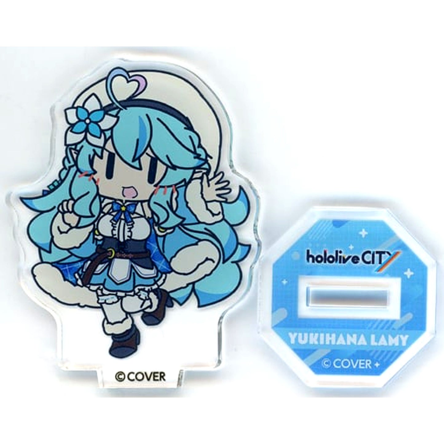 Yukihana Lamy Single Mini Acrylic Stand Virtual YouTuber Hololive hololiveCITY ATTRACTIONS [USED]
