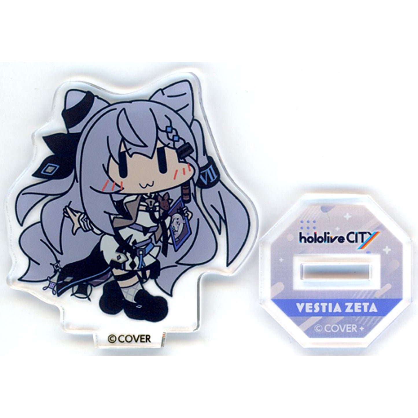 Vestia Zeta Single Mini Acrylic Stand Virtual YouTuber Hololive hololiveCITY ATTRACTIONS [USED]