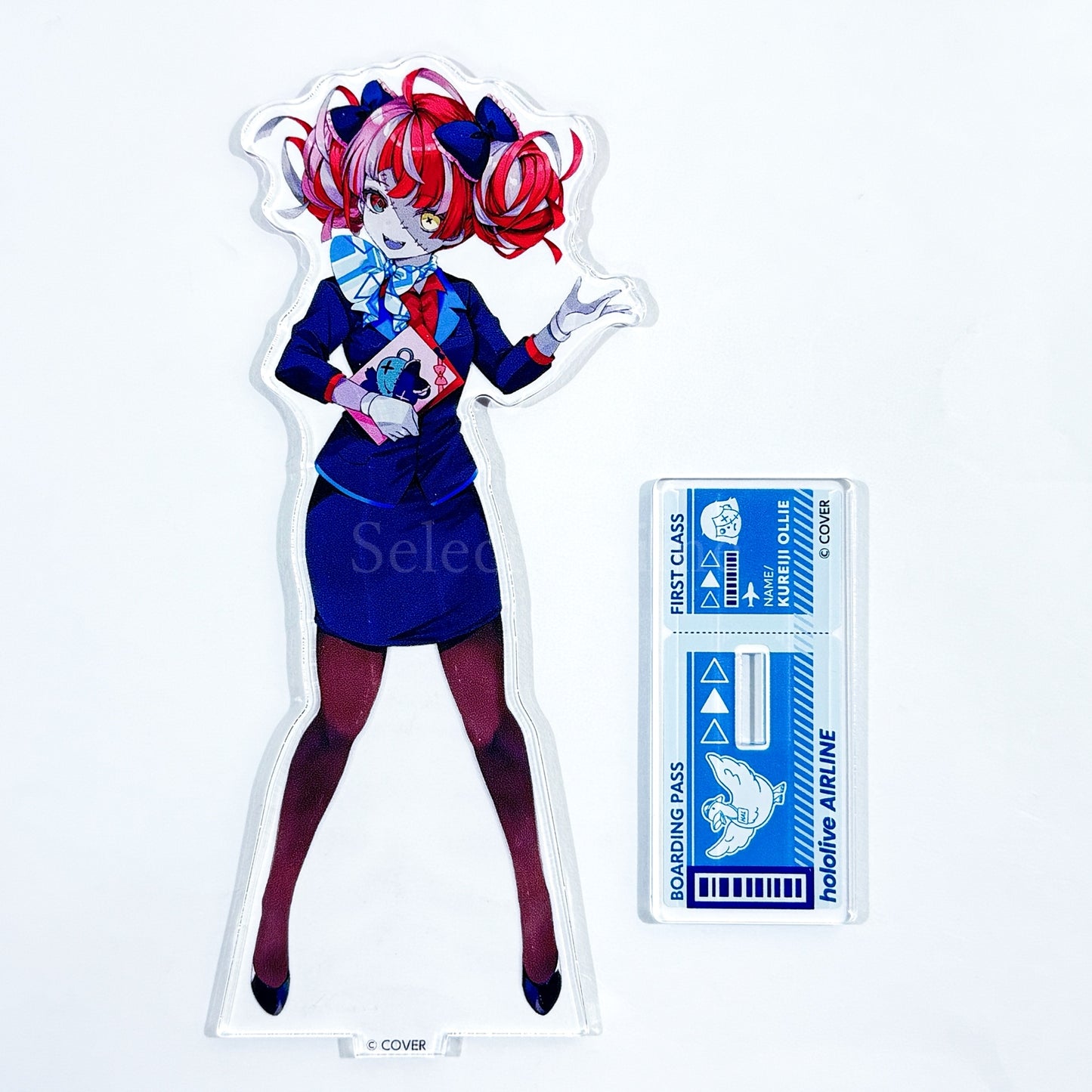 VTuber Hololive Kureiji Ollie Acrylic Stand Hololivecity Hololive Airline Exclusive Acrylic Stands [USED]